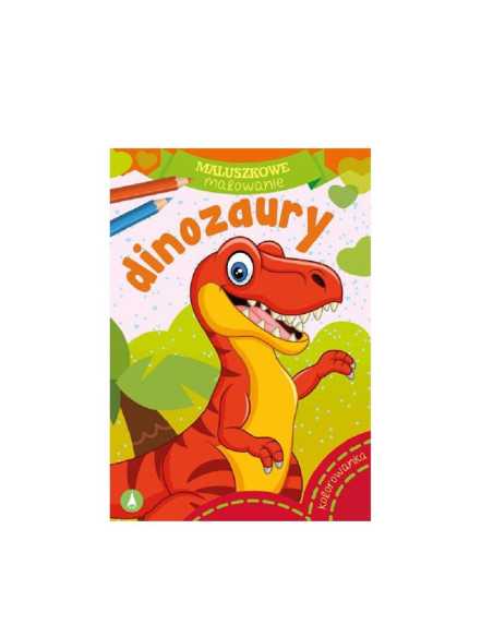 DZIELNYPACJENT.EU|KOLOROWANKA "M-M DINOZAURY"|9788379158355