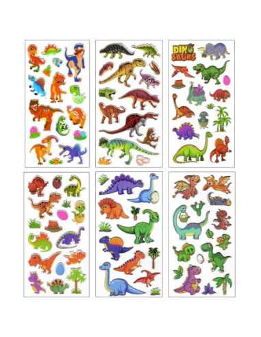 DZIELNYPACJENT.EU|NAKLEJKI "DINOZAURY - MIX" (SERIA 10)|5901353119690