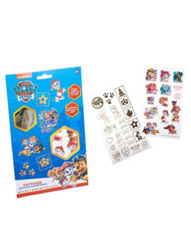 DZIELNYPACJENT.EU|TATUAŻE WODNE "ZESTAW PSI PATROL"|5015934825242