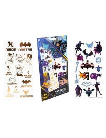 DZIELNYPACJENT.EU|TATUAŻE WODNE "ZESTAW BATMAN"|5015934837153