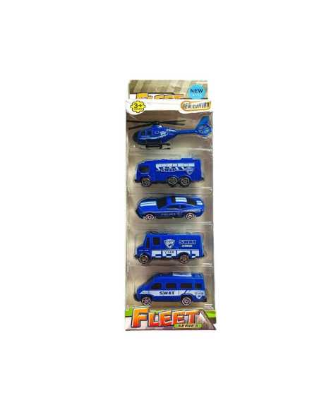 DZIELNYPACJENT.EU|POJAZDY "POLICJA - 1" - 5 szt.|5901271521216