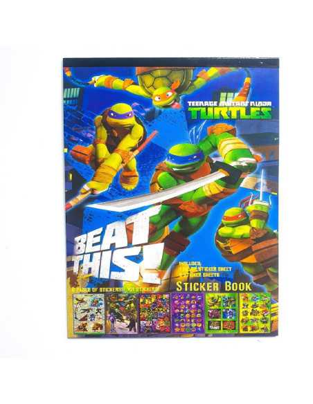 DZIELNYPACJENT.EU|ZESTAW NAKLEJEK "TURTLES NINJA"|5902012717790
