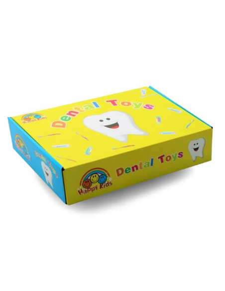 DZIELNYPACJENT.EUZESTAW ZABAWEK I NAGRÓD DLA DZIELNEGO PACJENTA "DENTAL TOYS" - 52 szt.