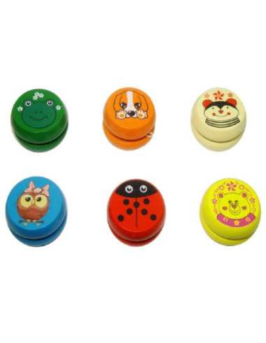 DZIELNYPACJENT.EU|YOYO PREMIUM "WOOD - ZWIERZĄTKA"|5902496180318