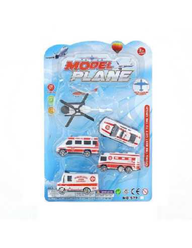 DZIELNYPACJENT.EU|POJAZDY "POGOTOWIE - 3" - 5 szt.|5901271521582