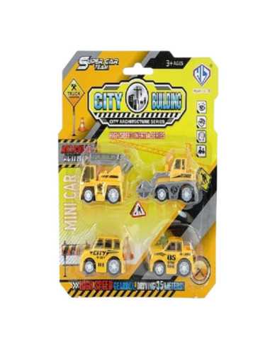 DZIELNYPACJENT.EU|POJAZDY "CITY - BUDOWA" - 4 szt.|5901271521391