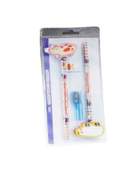 DZIELNYPACJENT.EU|ZESTAW SZKOLNY "ZWIERZĄTKA"|8435154310477