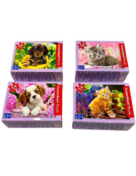 DZIELNYPACJENT.EU|MINI PUZZLE "ZWIERZĄTKA"|5904438005406