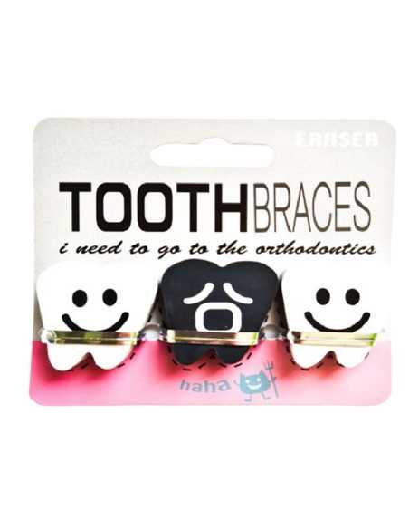 DZIELNYPACJENT.EU|GUMKI DO MAZANIA "ZĄBKI" - 3 szt.|