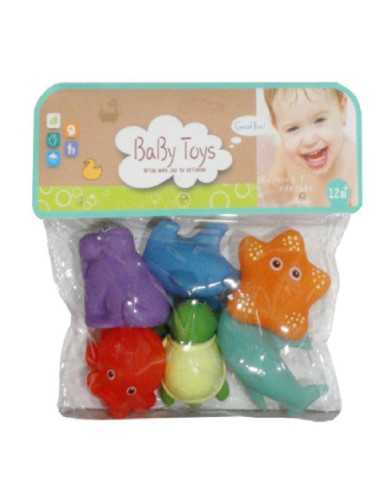 DZIELNYPACJENT.EU|ZWIERZĄTKA "BATH -3" - 6 szt.|5902496160754