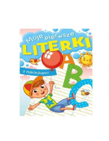 DZIELNYPACJENT.EU|KOLOROWANKA "MOJE PIERWSZE LITERKI + NAKLEJKI"|9788379159123
