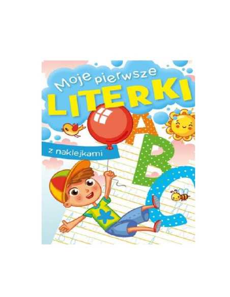 DZIELNYPACJENT.EU|KOLOROWANKA "MOJE PIERWSZE LITERKI + NAKLEJKI"|9788379159123