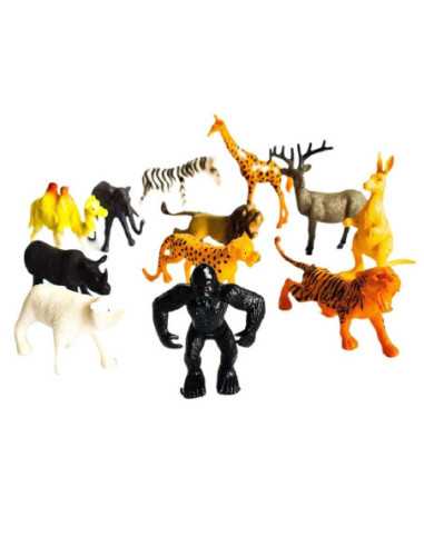 DZIELNYPACJENT.EU|ZWIERZĘTA "ANIMAL WORLD" - 12 szt.|5908275114161