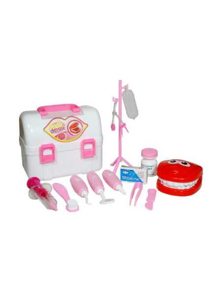 DZIELNYPACJENT.EU|ZESTAW DENTYSTA W KUFERKU "GIRL"|