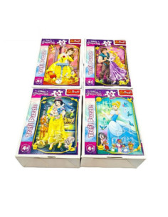 DZIELNYPACJENT.EU|MINI PUZZLE "KSIĘŻNICZKI DISNEY"|5902496000012