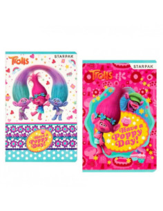 DZIELNYPACJENT.EU|ZESZYT W KRATKĘ "TROLLS"|