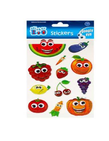 DZIELNYPACJENT.EU|NAKLEJKI "OWOCE EYE - SERIA 1"|5904335841282