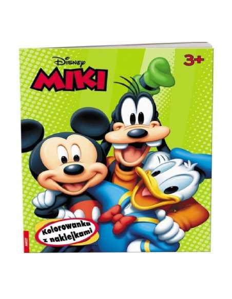 DZIELNYPACJENT.EU|KOLOROWANKA Z NAKLEJKAMI "DISNEY -MIKI"|9788325334178