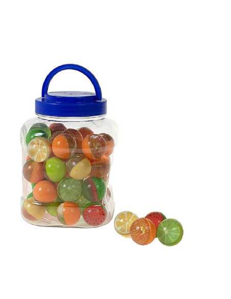 DZIELNYPACJENT.EU|PIŁKI KAUCZUKOWE "OWOCE " - 50 szt.|5901271621084