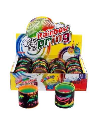 DZIELNYPACJENT.EU|DUŻA SPRĘŻYNA "RAINBOW - FISH"|5907308417446