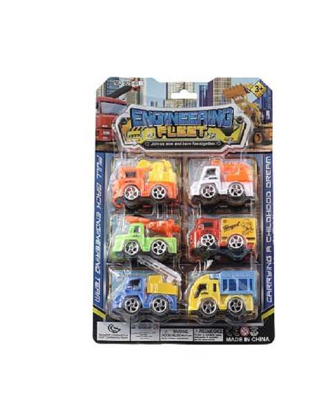 DZIELNYPACJENT.EU|POJAZDY "BUDOWLANE - 1" - 6 szt.|5901271536012