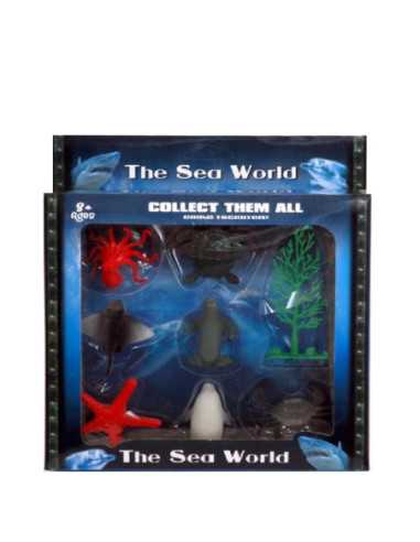 DZIELNYPACJENT.EU|ZWIERZĄTKA "THE SEA WORLD" - 9 szt|5907308407430