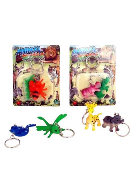 DZIELNYPACJENT.EU|BRELOKI "ZWIERZĄTKA - MIX"- 2 szt.|5907308427438