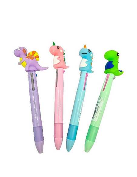 DZIELNYPACJENT.EU|DŁUGOPIS WIELOKOLOROWY "DINO - 1"|5901271548770