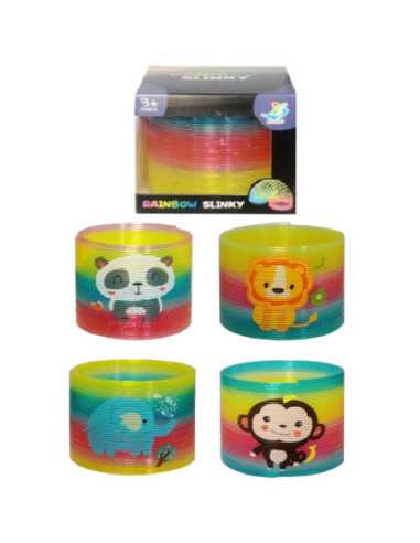 DZIELNYPACJENT.EU|DUŻE TĘCZOWA SPRĘŻYNA "ZWIERZĄTKA"|5902496206438