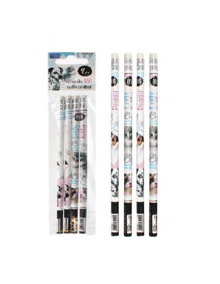 DZIELNYPACJENT.EU|OŁÓWKI "PUPILE" - 4 szt.|5902643655133