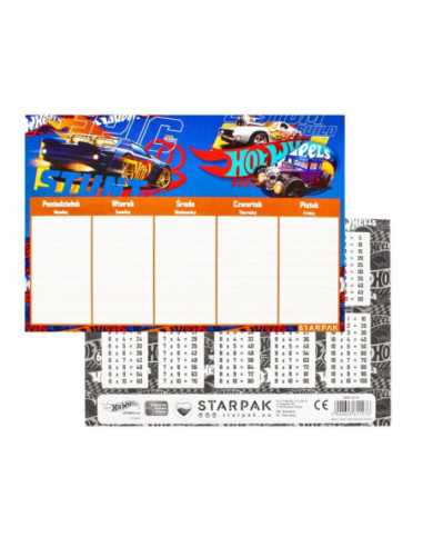 DZIELNYPACJENT.EU|PLAN LEKCJI "HOTWHEELS"|5902643611276