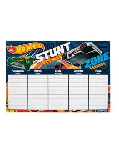 DZIELNYPACJENT.EU|PLAN LEKCJI "HOTWHEELS"|5902643611276