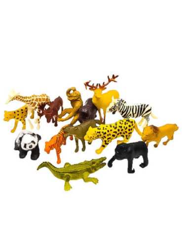 DZIELNYPACJENT.EU|ZWIERZĄTKA DZIKIE "SERIA - 3"- 14 szt.|5902496167876