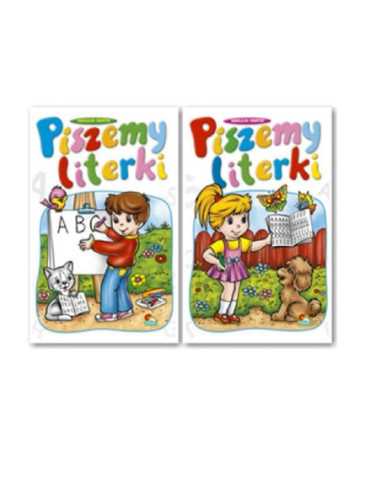 DZIELNYPACJENT.EU|KSIĄŻKA "PISZEMY LITERKI"|5903000000122