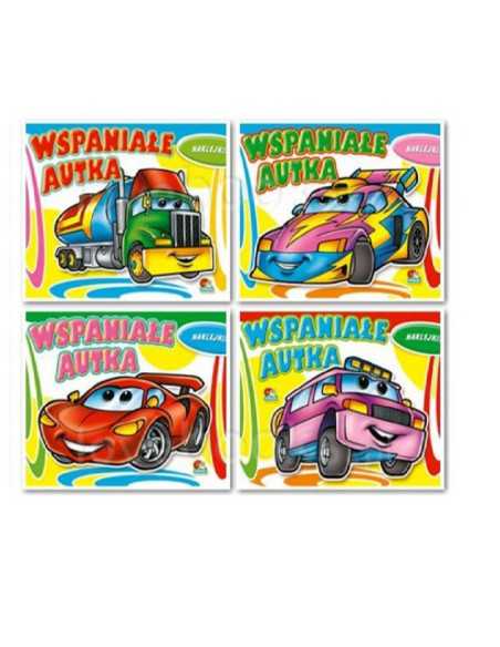 DZIELNYPACJENT.EU|KOLOROWANKA "WSPANIAŁE AUTKA"|5903000000764