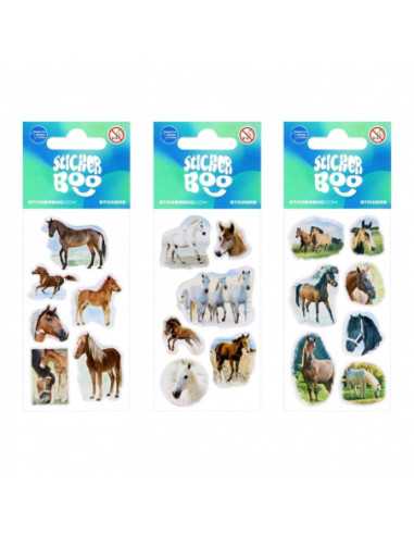 DZIELNYPACJENT.EU|NAKLEJKI "KONIE - 1"|5905523610710