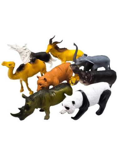 DZIELNYPACJENT.EU|ZWIERZĄTKA DZIKIE "SERIA - 4" - 8 szt.|5901353113308