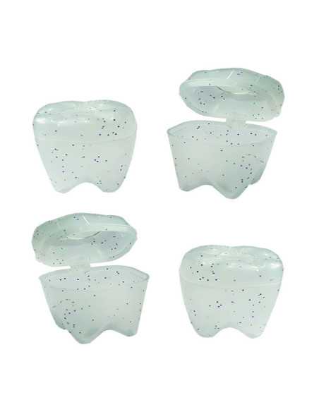 DZIELNYPACJENT.EU|POJEMNIK NA MLECZAKI "ZĄBEK - BROKAT"|