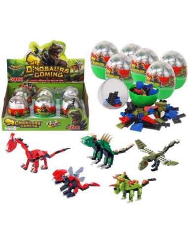 DZIELNYPACJENT.EU|KLOCKI W JAJKU "DINOZAUR"|5901353113094