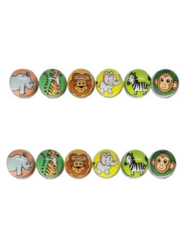 DZIELNYPACJENT.EU|PIŁKA KAUCZUKOWA "DZIKIE ZWIERZĄTKA"|5413247086365