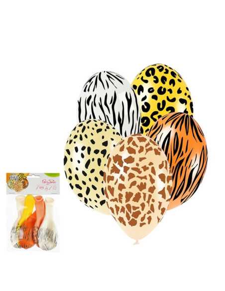 DZIELNYPACJENT.EU|BALONY "SAFARI" - 5 szt.|5902934241991