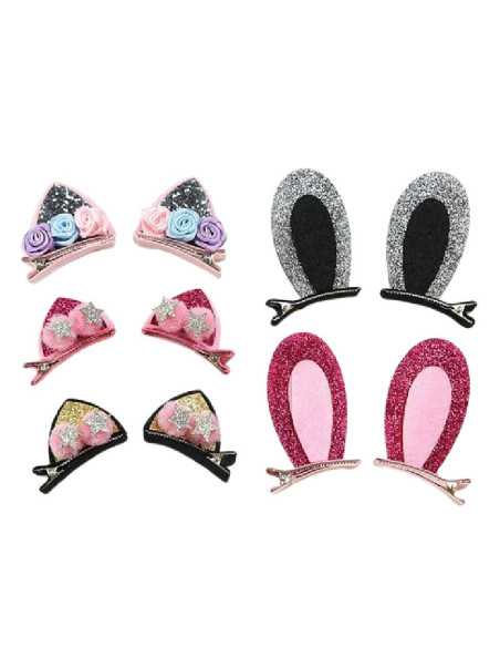 DZIELNYPACJENT.EU|SPINKI DO WŁOSÓW "USZY - MIX"|5906245373600