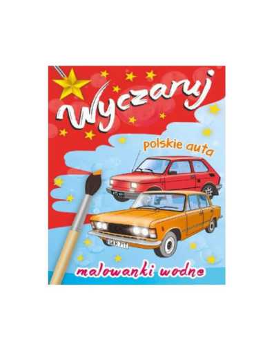 DZIELNYPACJENT.EU|MALOWANKI WODNE "WYCZARUJ POLSKIE AUTA"|9788382075397