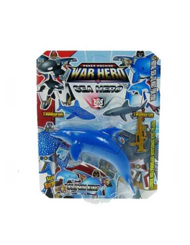 DZIELNYPACJENT.EU|FIGURKA ROBOT - DELFIN|5902447023879