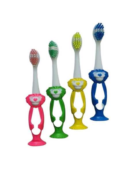 DZIELNYPACJENT.EUSZCZOTECZKA DO MYCIA ZĘBÓW "LEW"