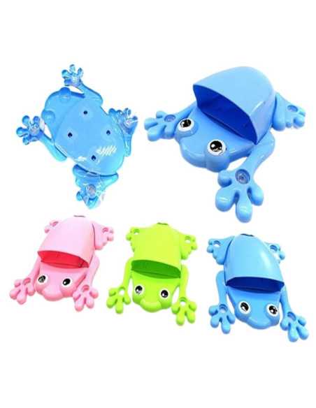 DZIELNYPACJENT.EU|TRZYMAK DO SZCZOTECZKI I PASTY "ŻABKA"|5906245315983