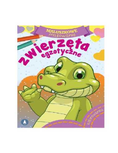 DZIELNYPACJENT.EU|KOLOROWANKA "M-M ZWIERZĘTA EGZOTYCZNE"|9788379158317