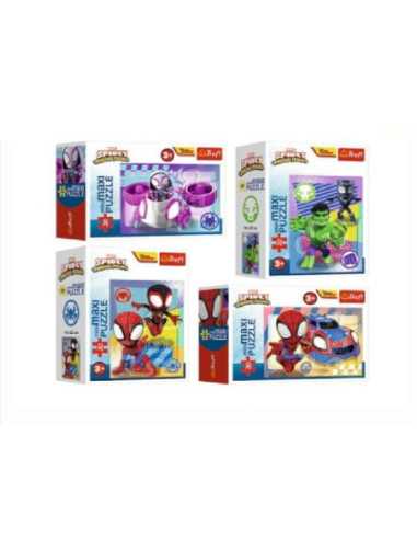 DZIELNYPACJENT.EU|MAXI PUZZLE "SPIDEY I PRZYJACIELE"|5900511560350