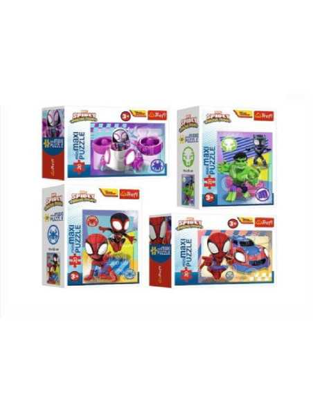 DZIELNYPACJENT.EU|MAXI PUZZLE "SPIDEY I PRZYJACIELE"|5900511560350