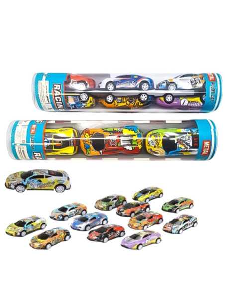 DZIELNYPACJENT.EU|AUTKO METALOWE W TUBIE "SERIA - 1"- 6 szt.|5901353662820